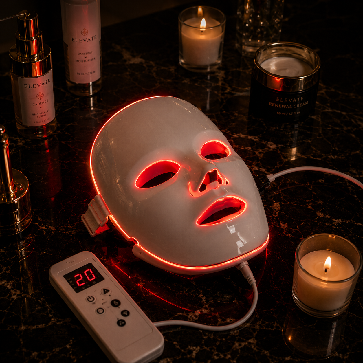 7 Color LED Facial Mask